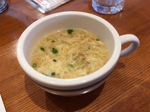 ブロンコビリー町田多摩境店のランチスープ